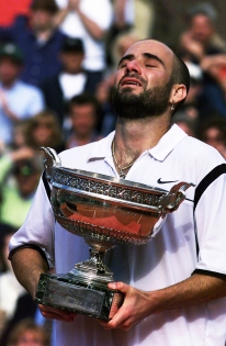  André AGASSI - Finale Roland Garros 1999 / © Charles DUTOT