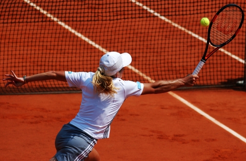  Justine HENIN - Roland Garros 2003 / © Charles DUTOT                              