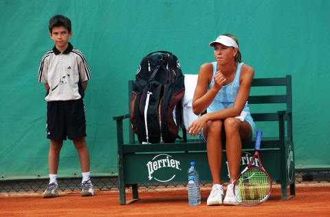  Maria SHARAPOVA - Roland Garros 2003 / © Charles DUTOT                               