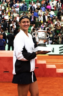  Mary PIERCE - Finale Roland Garros 2000 / © Charles DUTOT                              
