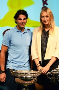  Rafaël NADAL & Maria SHARAPOVA - Roland Garros 2013 / © Charles DUTOT