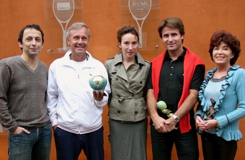 Eric METAYER, Georges GOVEN, Isabelle OTERO, Fabrice SANTORO, Dominique LEUTHE - DLLP Events (2008) / © Charles DUTOT