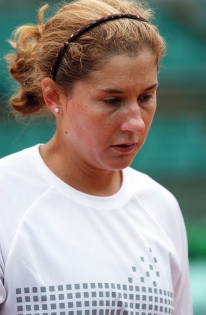   Monica SELES - Roland Garros 2003 / © Charles DUTOT                              