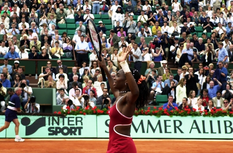  Venus WILLIAMS - Roland Garros 2000 / © Charles DUTOT