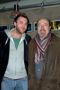  Charles DUTOT & Etienne CHICOT (acteur) / Expo Bar Le Paname, Paris  (2011).