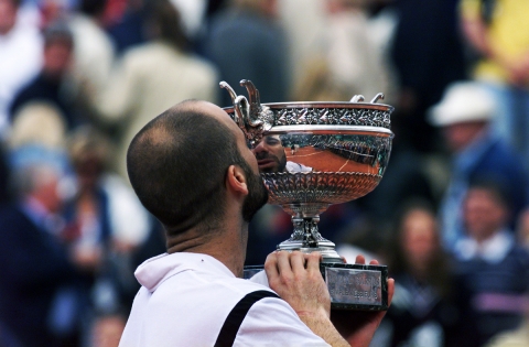  André AGASSI - Finale Roland Garros 1999 / © Charles DUTOT