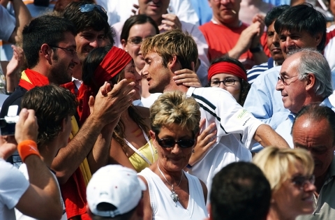 Juan Carlos FERRERO - Finale Roland Garros 2003 / © Charles DUTOT                               