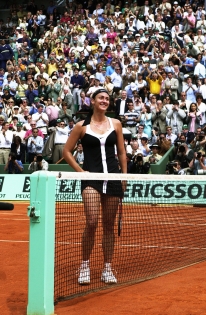  Mary PIERCE - Finale Roland Garros 2000 / © Charles DUTOT                               