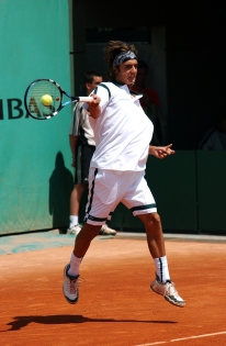  Mathieu MONCOURT - Roland Garros 2003 / © Charles DUTOT                               