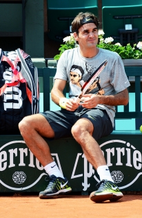  Roger FEDERER - Roland Garros 2012 / © Charles DUTOT