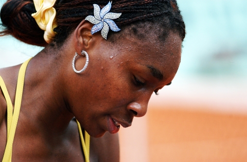  Venus WILLIAMS - Finale Femme Roland Garros 2002 / © Charles DUTOT                               